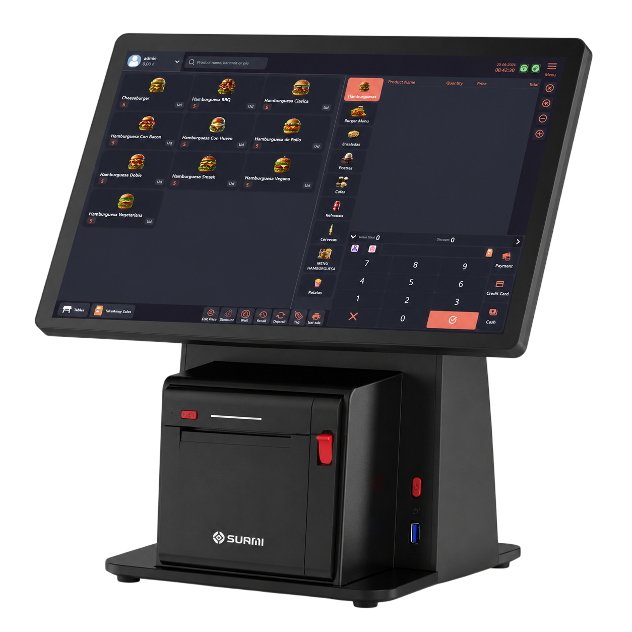 RapidPay POS on desktop and handheld